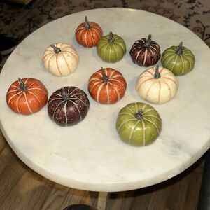 10 miniature Pumpkins for fall